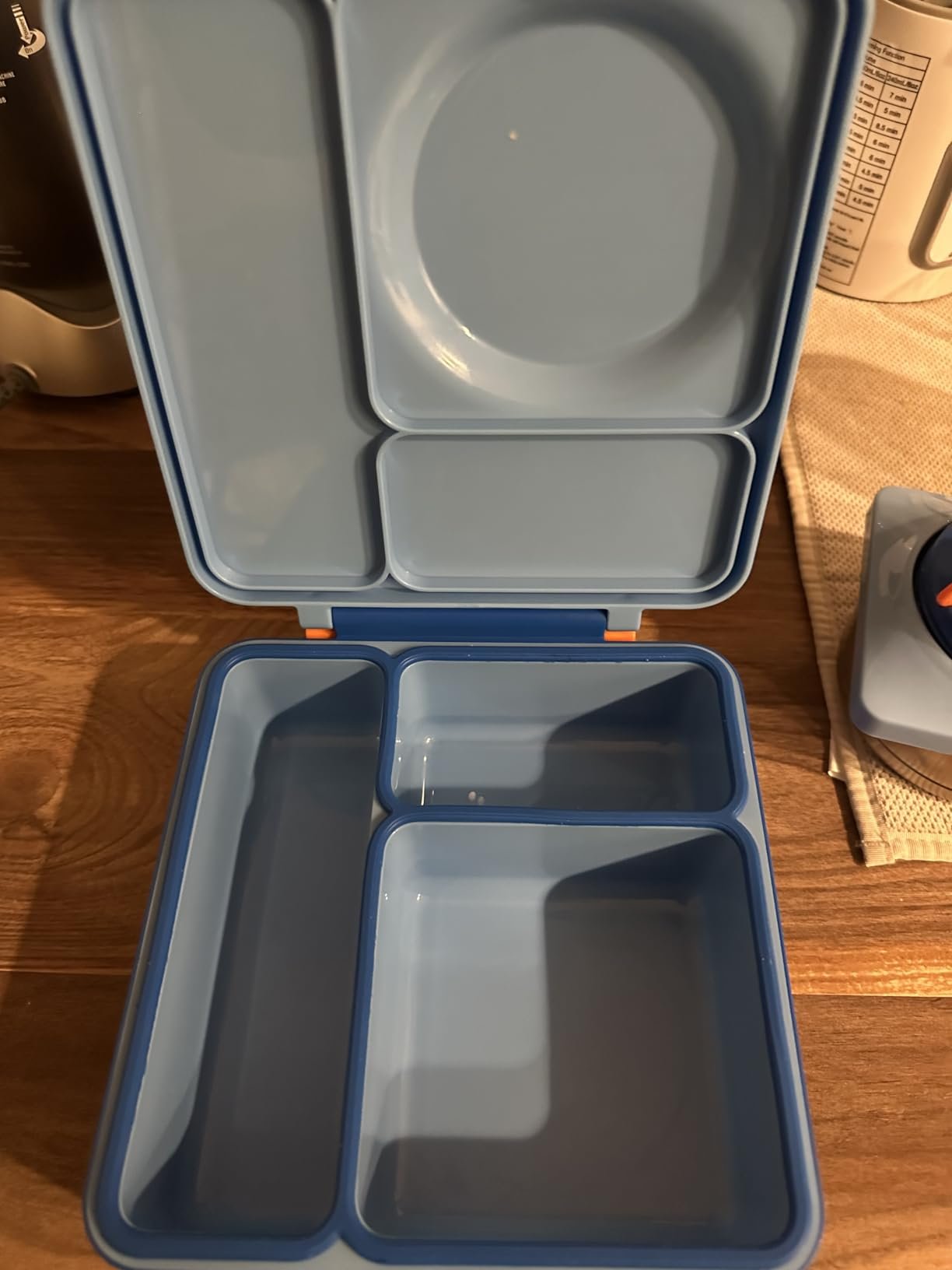 Omie OmieBox Bento Box for Kids - Insulated Lunch Box with Leak Proof Food Jar - 3 Compartments. 2 Temperature Zones - (Meadow) photo review