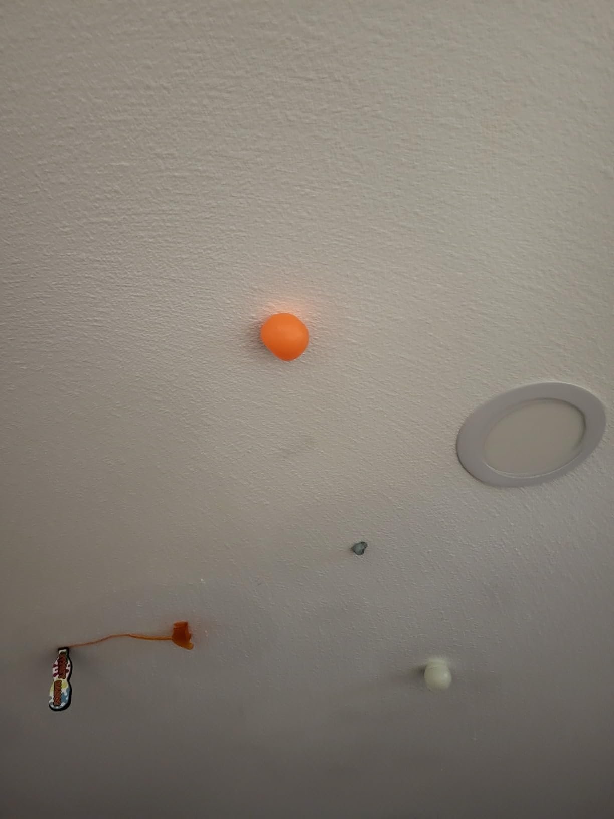 Glow in The Dark Sticky Balls That Stick to The Ceiling.Stress Balls for Kids and Adults.Glowing Sticky Balls.ASMR Cool Stuff for Teens.Elevated Balls.Ceiling Balls.Lumi Balls.Stocking Stuffers(4Pcs) photo review