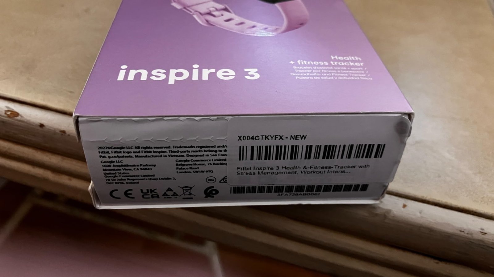 Fitbit Inspire 3 Health &-Fitness-Tracker with Stress Management. Workout Intensity. Sleep Tracking. 24/7 Heart Rate and more. Midnight Zen/Black One Size (S & L Bands Included) photo review