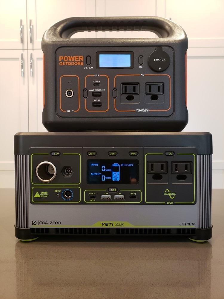 Jackery Portable Power Station Explorer 300. 293Wh Backup Lithium Battery. Solar Generator for Outdoors Camping Travel Hunting Blackout (Solar Panel Optional) photo review