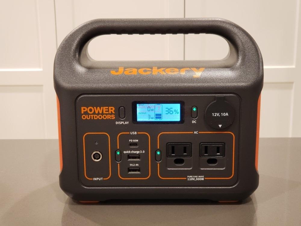 Jackery Portable Power Station Explorer 300. 293Wh Backup Lithium Battery. Solar Generator for Outdoors Camping Travel Hunting Blackout (Solar Panel Optional) photo review