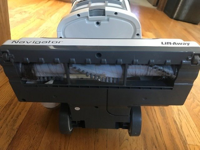 Shark Upright Vacuum. Navigator Lift-Away Deluxe with Large Dust Cup Capacity. HEPA Filter. Swivel Steering. Upholstery Tool & Crevice Tool. Blue. NV360 photo review