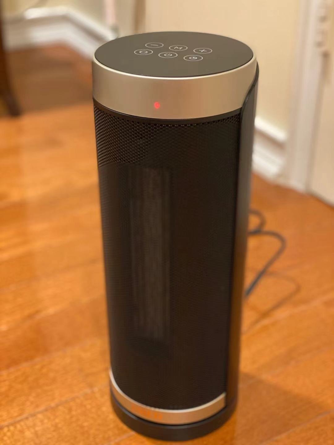 DREO Space Heater. 1500W Electric Heaters for Indoor Use with Thermostat. 70° Oscillation. 8 Safety Protections. 5 Modes. Remote. 12H Timer. Quiet Portable Heater for Office. Bedroom. Large Room photo review