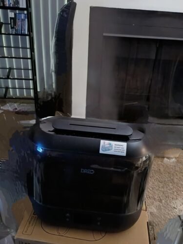 Dreo Smart Humidifiers for Bedroom. Top Fill 4L Supersized Humidifier Large Room with 28 dB. 36H Runtime. Touch/APP/Voice Control. Nightlight. Cool Mist Humidifiers for Baby. Plants. Indoor. Black photo review