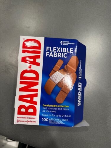 Band-Aid Brand Flexible Fabric Adhesive Bandages. Comfortable Flexible Protection & Wound Care of Minor Cuts & Scrapes. Quilt-Aid Technology to Cushion Painful Wounds. All One Size. 30 ct photo review