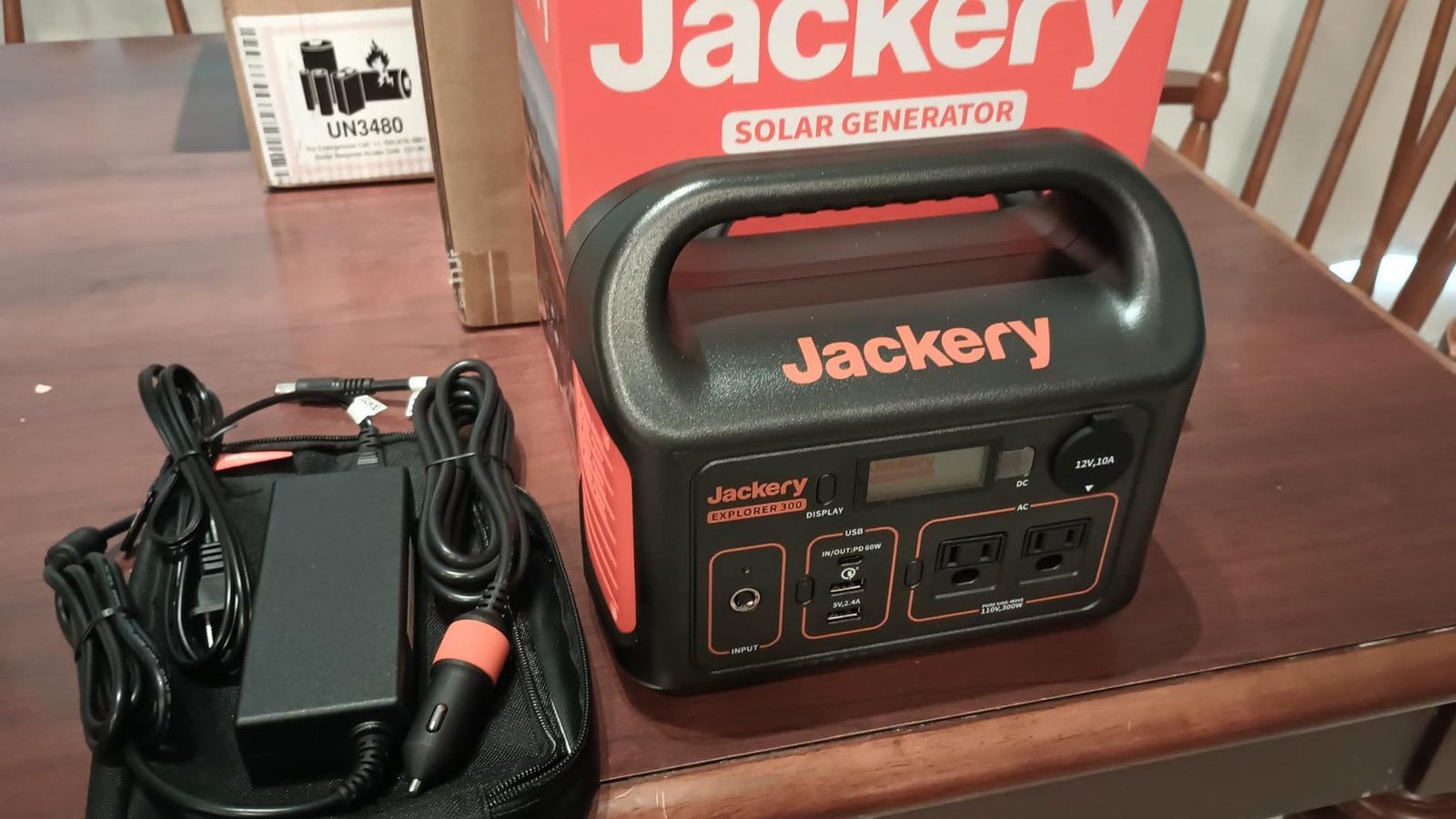 Jackery Portable Power Station Explorer 300. 293Wh Backup Lithium Battery. Solar Generator for Outdoors Camping Travel Hunting Blackout (Solar Panel Optional) photo review