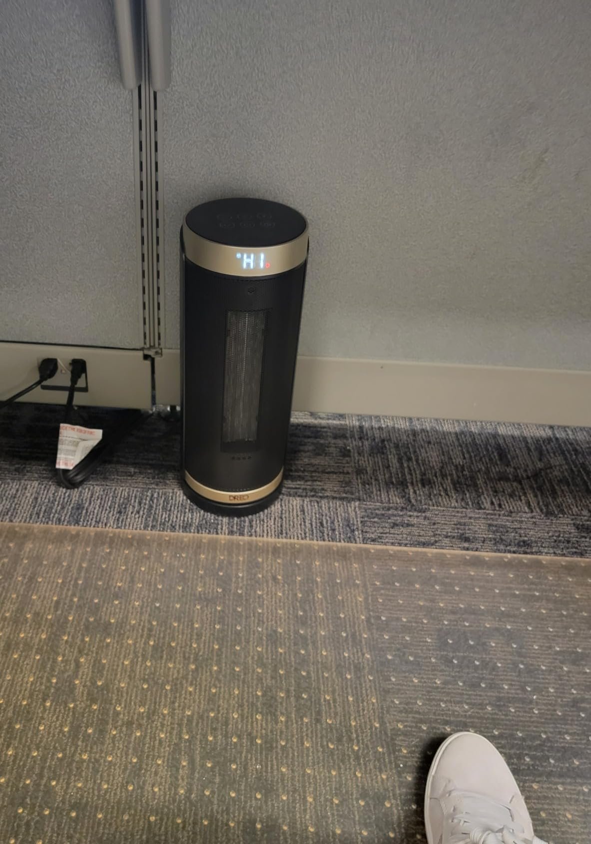 DREO Space Heater. 1500W Electric Heaters for Indoor Use with Thermostat. 70° Oscillation. 8 Safety Protections. 5 Modes. Remote. 12H Timer. Quiet Portable Heater for Office. Bedroom. Large Room photo review