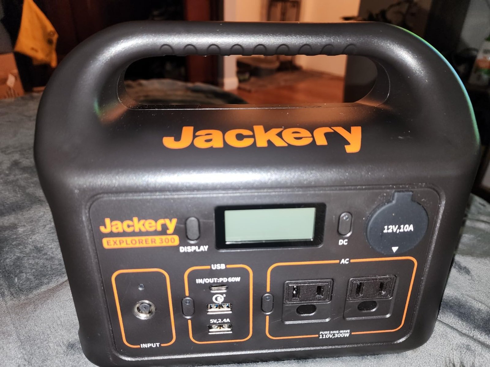 Jackery Portable Power Station Explorer 300. 293Wh Backup Lithium Battery. Solar Generator for Outdoors Camping Travel Hunting Blackout (Solar Panel Optional) photo review