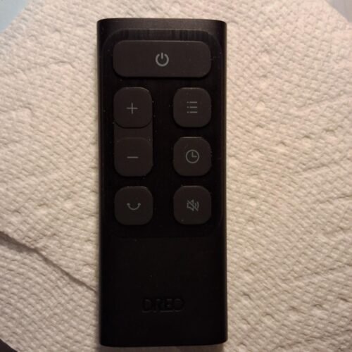 DREO Space Heater. 1500W Electric Heaters for Indoor Use with Thermostat. 70° Oscillation. 8 Safety Protections. 5 Modes. Remote. 12H Timer. Quiet Portable Heater for Office. Bedroom. Large Room photo review