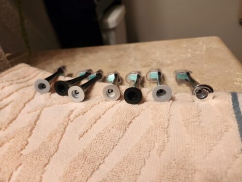 Aquasonic Black Series Ultra Whitening Toothbrush – ADA Accepted Electric Toothbrush- 8 Brush Heads & Travel Case – 40.000 VPM Electric Motor & Wireless Charging - 4 Modes w Smart Timer photo review