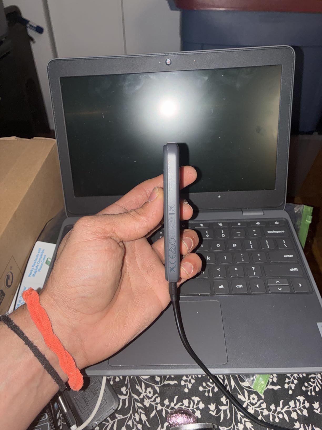 Anker 621 Magnetic Portable Charger (MagGo). 5.000mAh Wireless Power Bank with USB-C Cable. Magsafe-Compatible Battery Pack for iPhone 16/15/14/13/12 Series photo review