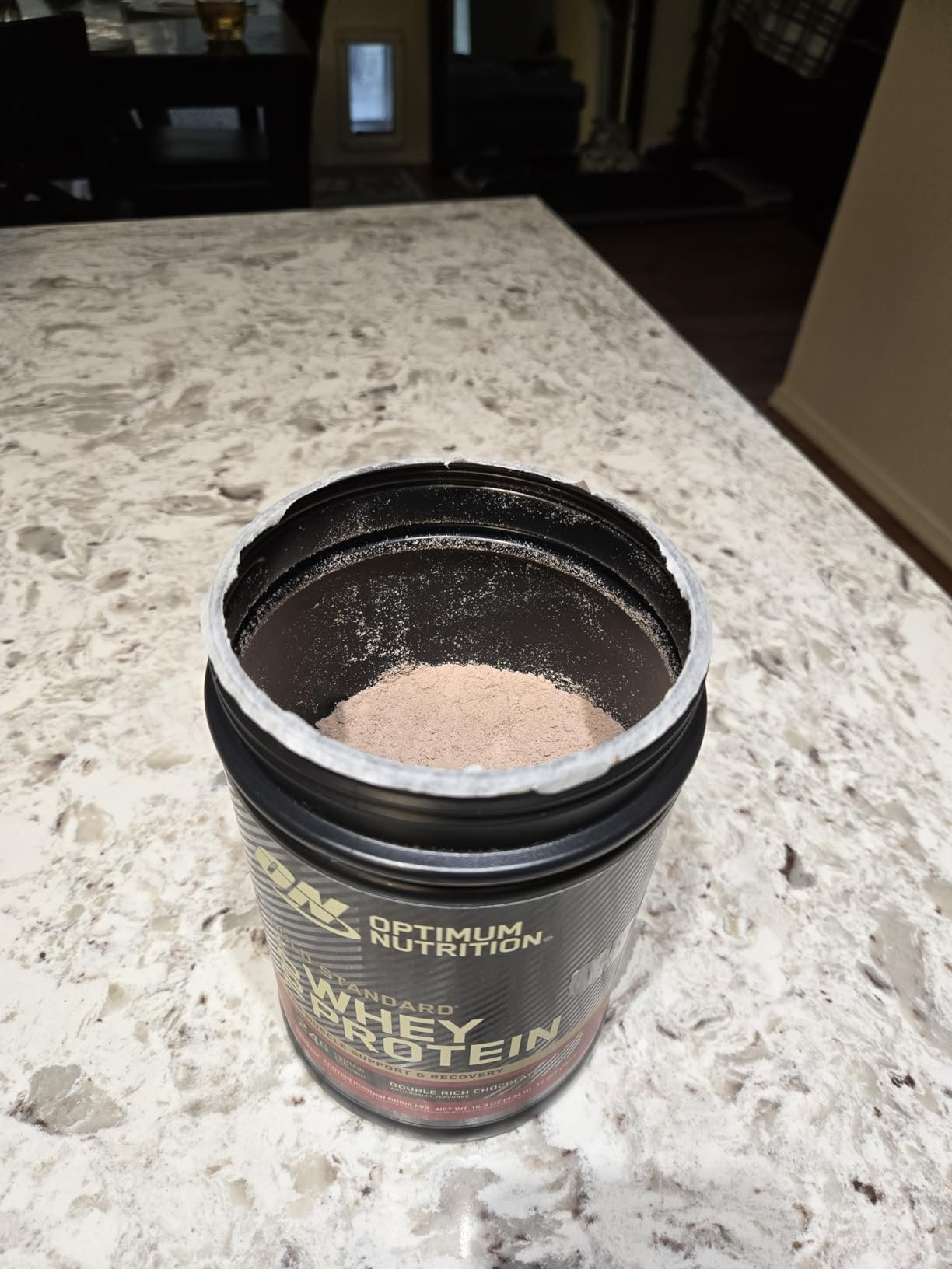 Optimum Nutrition Gold Standard 100% Whey Protein Powder. Chocolate Peanut Butter. 2 Pound (Packaging May Vary) photo review