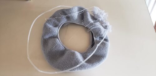 Legigo 5 Pack Thicker Bathroom Toilet Seat Cover Pads- Soft Warmer Toilet Seat Cushion Cover Stretchable Washable Fiber Cloth. Easy Installation Comfortable Toilet Lid Seat Cover(Pumpkin Modelling) photo review