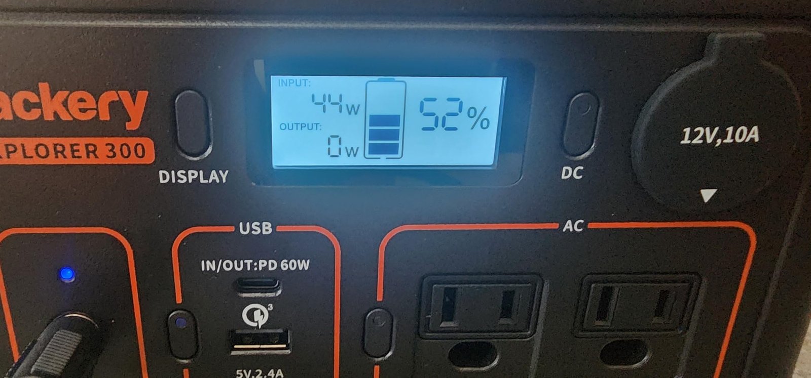 Jackery Portable Power Station Explorer 300. 293Wh Backup Lithium Battery. Solar Generator for Outdoors Camping Travel Hunting Blackout (Solar Panel Optional) photo review