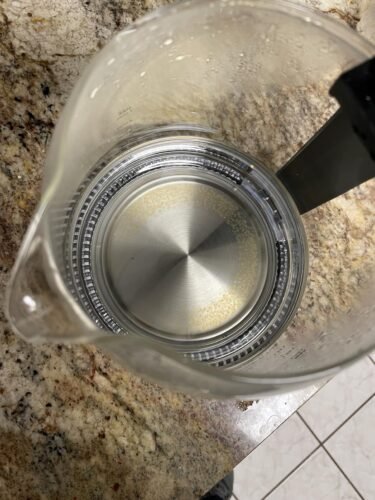 Cosori Electric Kettle. No Plastic Contact With Water. Wide Mouth For Easy Cleaning. Auto Shut Off. 1.7L Tea Kettle & Hot Water Boiler. Water Heater & Teapot. Borosilicate Glass. Black. 1500W photo review