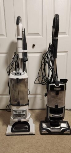 Shark Upright Vacuum. Navigator Lift-Away Deluxe with Large Dust Cup Capacity. HEPA Filter. Swivel Steering. Upholstery Tool & Crevice Tool. Blue. NV360 photo review