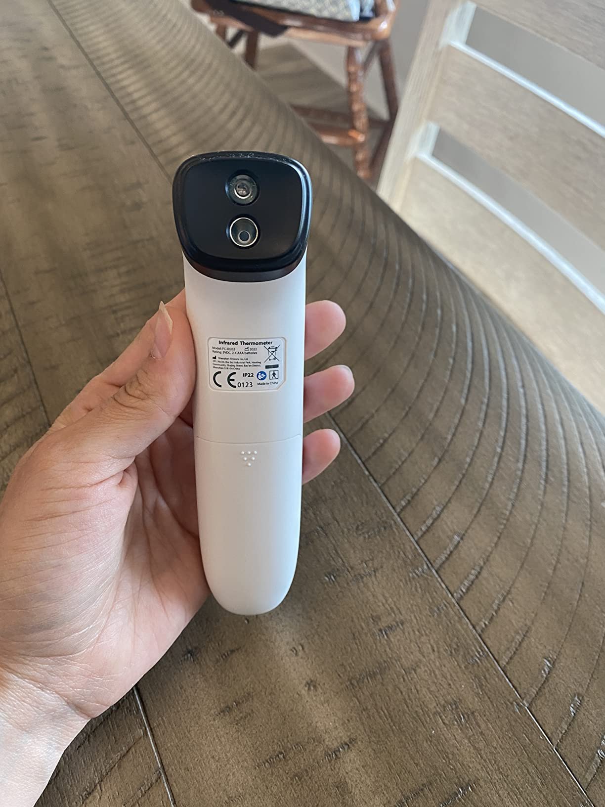 No-Touch Thermometer for Adults and Kids. Accurate Digital Baby Thermometer. Fever Alarm & Silent Mode. 2 in 1 Forehead & Object Mode photo review