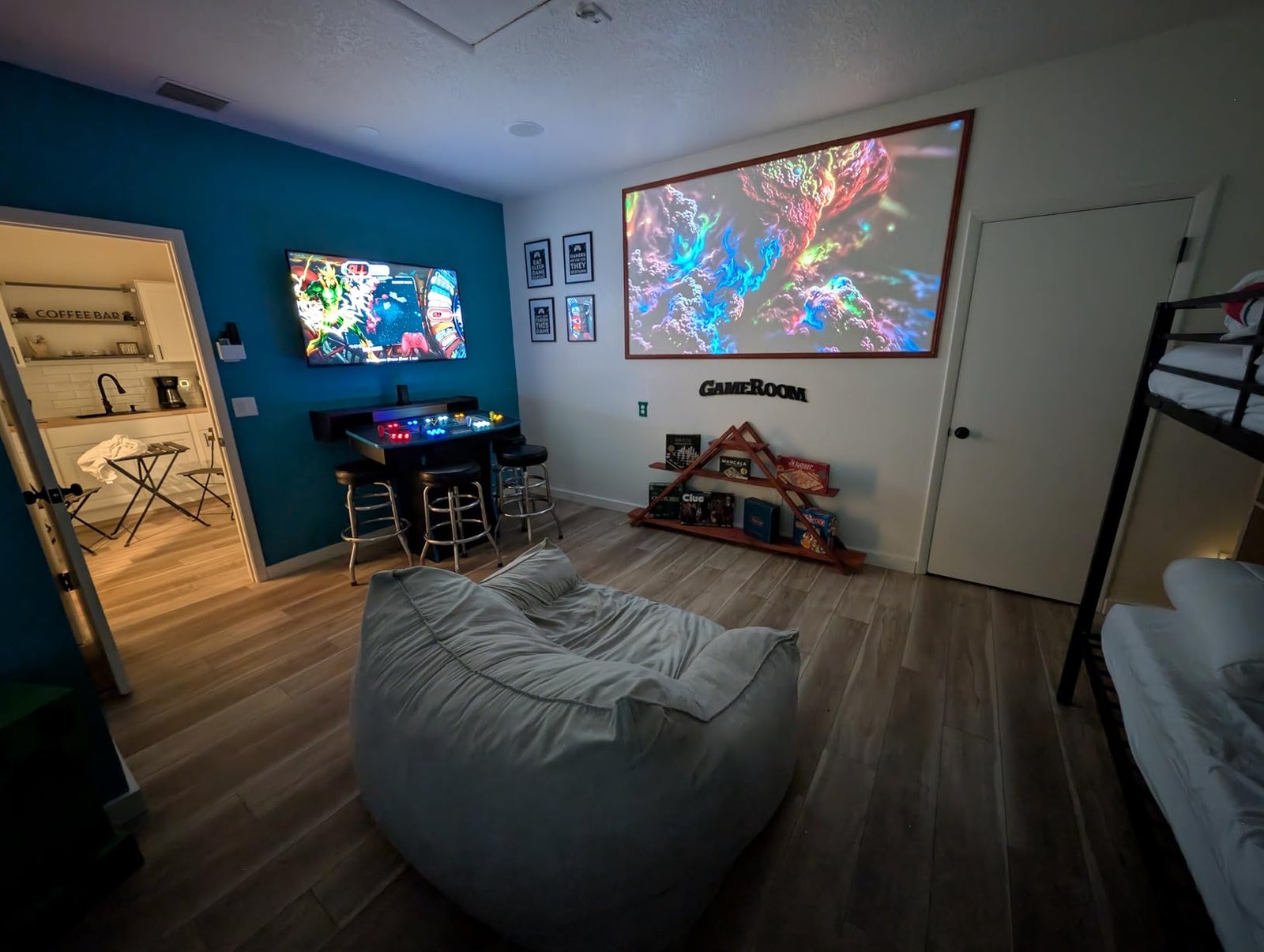 Official Licensed Google TV Smart Projector. HAPPRUN 4K UHD Home Theater with Dolby Sound. Wi-Fi & Bluetooth. Built-in Streaming Apps. Compatible with Games Consoles & Smartphone. Indoor & Outdoor Use photo review