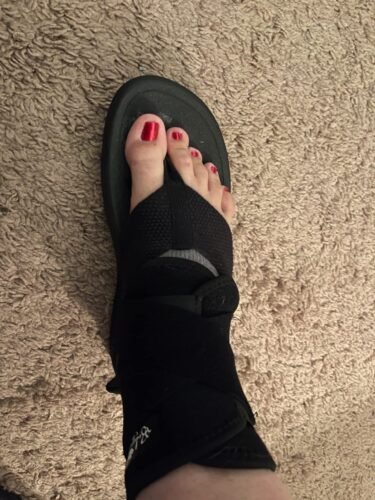 Bodyprox Ankle Support Brace. Breathable Neoprene Sleeve. Adjustable Wrap! (1 Pack) photo review