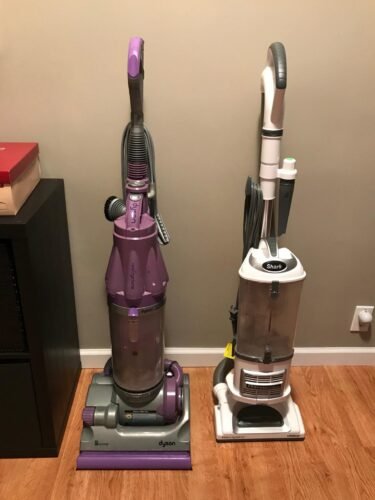 Shark Upright Vacuum. Navigator Lift-Away Deluxe with Large Dust Cup Capacity. HEPA Filter. Swivel Steering. Upholstery Tool & Crevice Tool. Blue. NV360 photo review