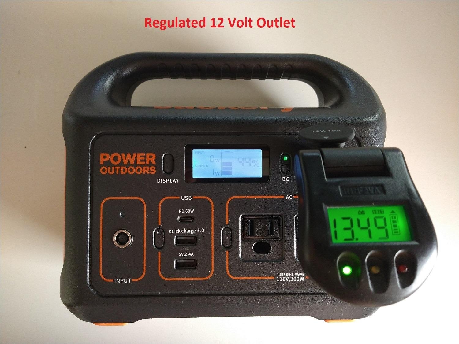 Jackery Portable Power Station Explorer 300. 293Wh Backup Lithium Battery. Solar Generator for Outdoors Camping Travel Hunting Blackout (Solar Panel Optional) photo review