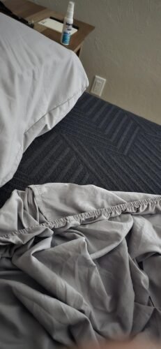 Queen Size 4 Piece Sheet Set - Comfy Breathable & Cooling Bed Sheets Set - Hotel Luxury Bedding for Women. Men. Kids. Teens. Boys & Girls - Deep Pockets. Soft and Wrinkle Free - Oeko-Tex - Dark Grey photo review