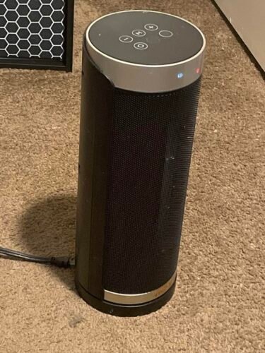 DREO Space Heater. 1500W Electric Heaters for Indoor Use with Thermostat. 70° Oscillation. 8 Safety Protections. 5 Modes. Remote. 12H Timer. Quiet Portable Heater for Office. Bedroom. Large Room photo review