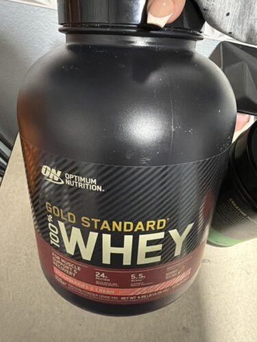 Optimum Nutrition Gold Standard 100% Whey Protein Powder. Chocolate Peanut Butter. 2 Pound (Packaging May Vary) photo review