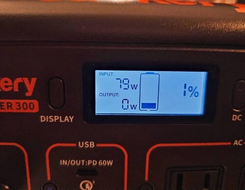 Jackery Portable Power Station Explorer 300. 293Wh Backup Lithium Battery. Solar Generator for Outdoors Camping Travel Hunting Blackout (Solar Panel Optional) photo review