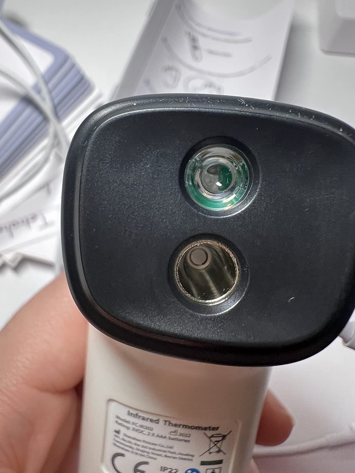 No-Touch Thermometer for Adults and Kids. Accurate Digital Baby Thermometer. Fever Alarm & Silent Mode. 2 in 1 Forehead & Object Mode photo review