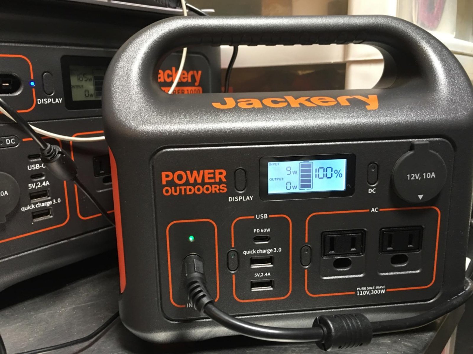 Jackery Portable Power Station Explorer 300. 293Wh Backup Lithium Battery. Solar Generator for Outdoors Camping Travel Hunting Blackout (Solar Panel Optional) photo review