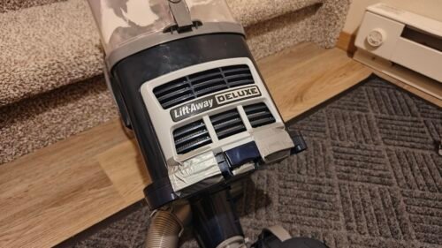 Shark Upright Vacuum. Navigator Lift-Away Deluxe with Large Dust Cup Capacity. HEPA Filter. Swivel Steering. Upholstery Tool & Crevice Tool. Blue. NV360 photo review