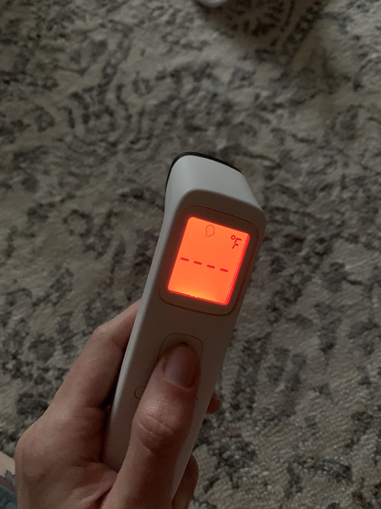 No-Touch Thermometer for Adults and Kids. Accurate Digital Baby Thermometer. Fever Alarm & Silent Mode. 2 in 1 Forehead & Object Mode photo review