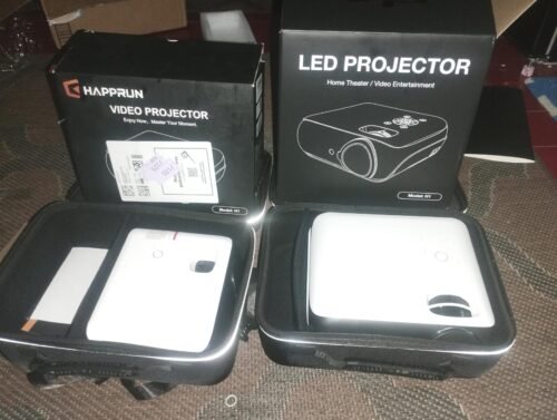 Official Licensed Google TV Smart Projector. HAPPRUN 4K UHD Home Theater with Dolby Sound. Wi-Fi & Bluetooth. Built-in Streaming Apps. Compatible with Games Consoles & Smartphone. Indoor & Outdoor Use photo review