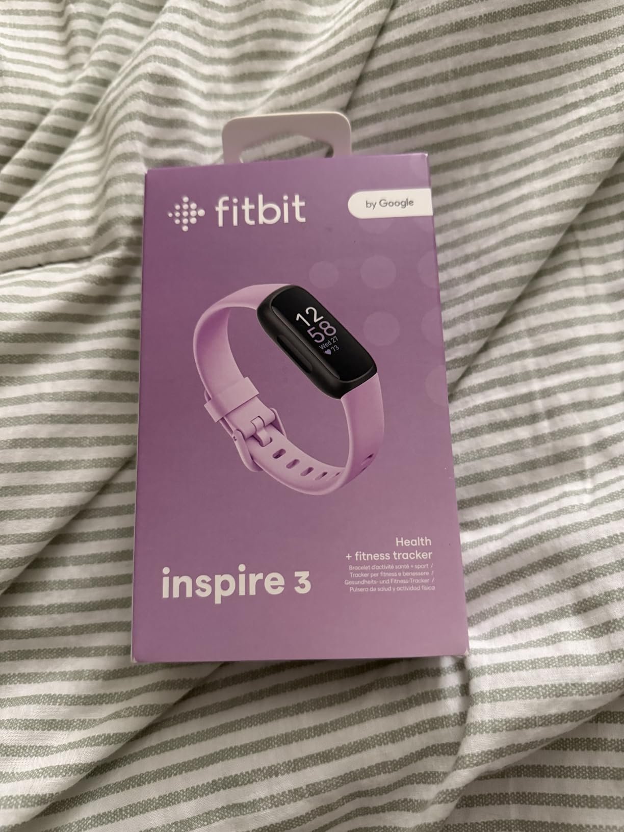 Fitbit Inspire 3 Health &-Fitness-Tracker with Stress Management. Workout Intensity. Sleep Tracking. 24/7 Heart Rate and more. Midnight Zen/Black One Size (S & L Bands Included) photo review