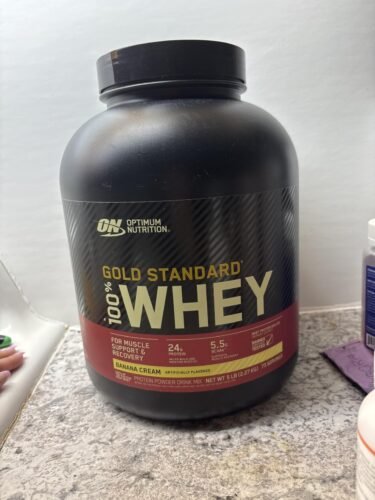 Optimum Nutrition Gold Standard 100% Whey Protein Powder. Chocolate Peanut Butter. 2 Pound (Packaging May Vary) photo review