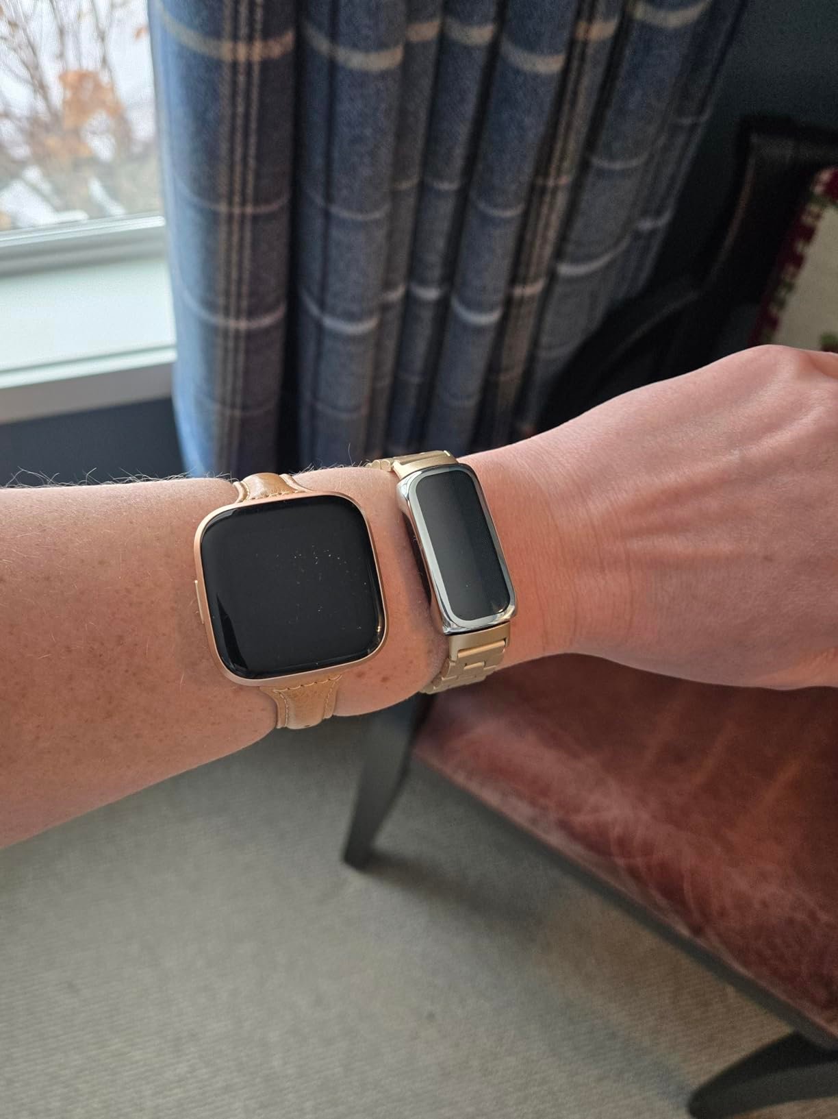 Fitbit Inspire 3 Health &-Fitness-Tracker with Stress Management. Workout Intensity. Sleep Tracking. 24/7 Heart Rate and more. Midnight Zen/Black One Size (S & L Bands Included) photo review