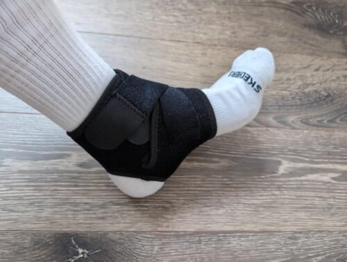 Bodyprox Ankle Support Brace. Breathable Neoprene Sleeve. Adjustable Wrap! (1 Pack) photo review