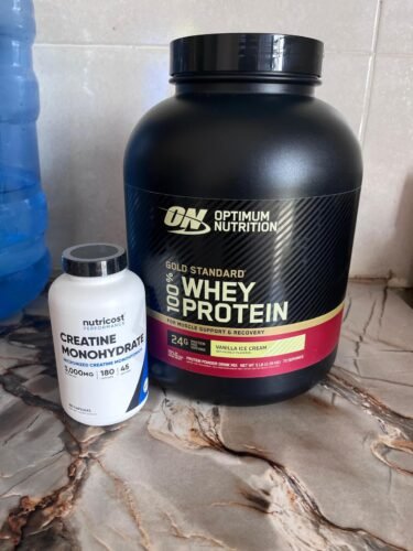 Optimum Nutrition Gold Standard 100% Whey Protein Powder. Chocolate Peanut Butter. 2 Pound (Packaging May Vary) photo review