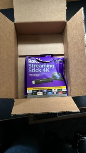 Roku Streaming Stick 4K - HDR & Dolby Vision Roku Streaming Device for TV with Voice Remote & Long-Range Wi-Fi - Free & Live TV photo review