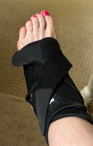 Bodyprox Ankle Support Brace. Breathable Neoprene Sleeve. Adjustable Wrap! (1 Pack) photo review
