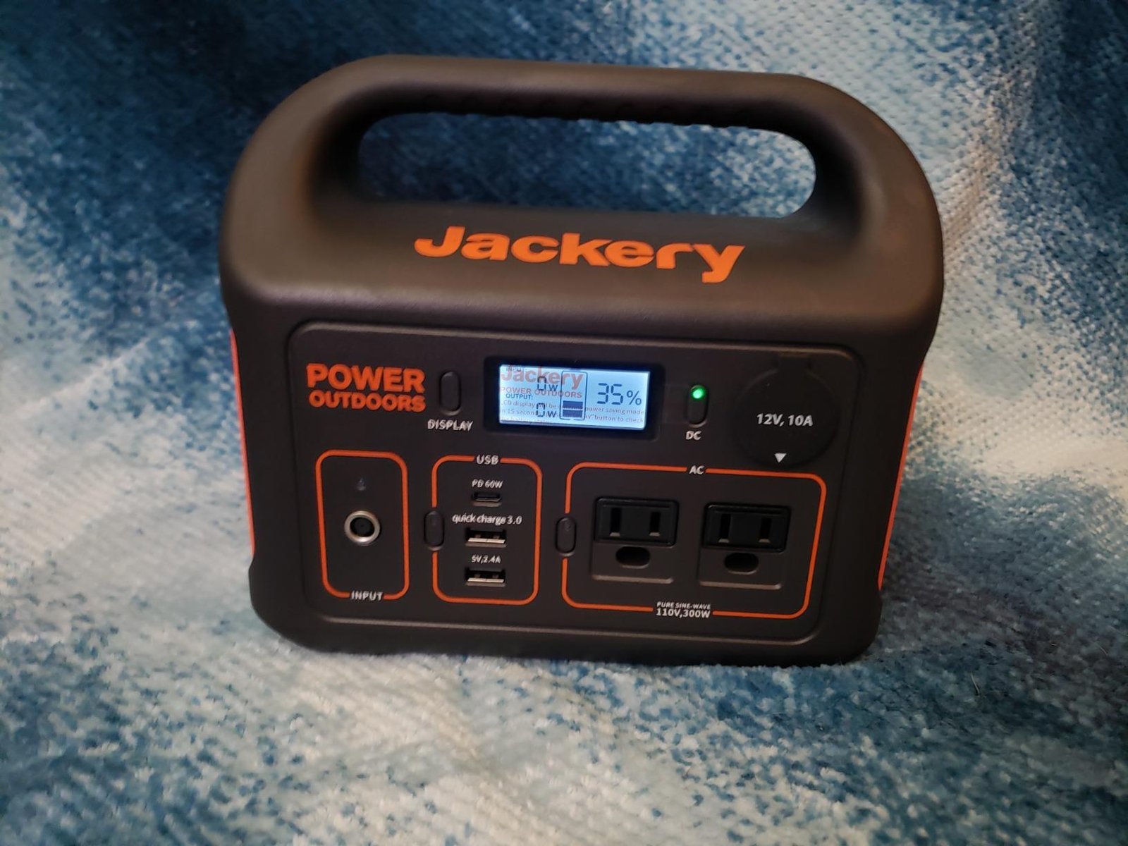 Jackery Portable Power Station Explorer 300. 293Wh Backup Lithium Battery. Solar Generator for Outdoors Camping Travel Hunting Blackout (Solar Panel Optional) photo review