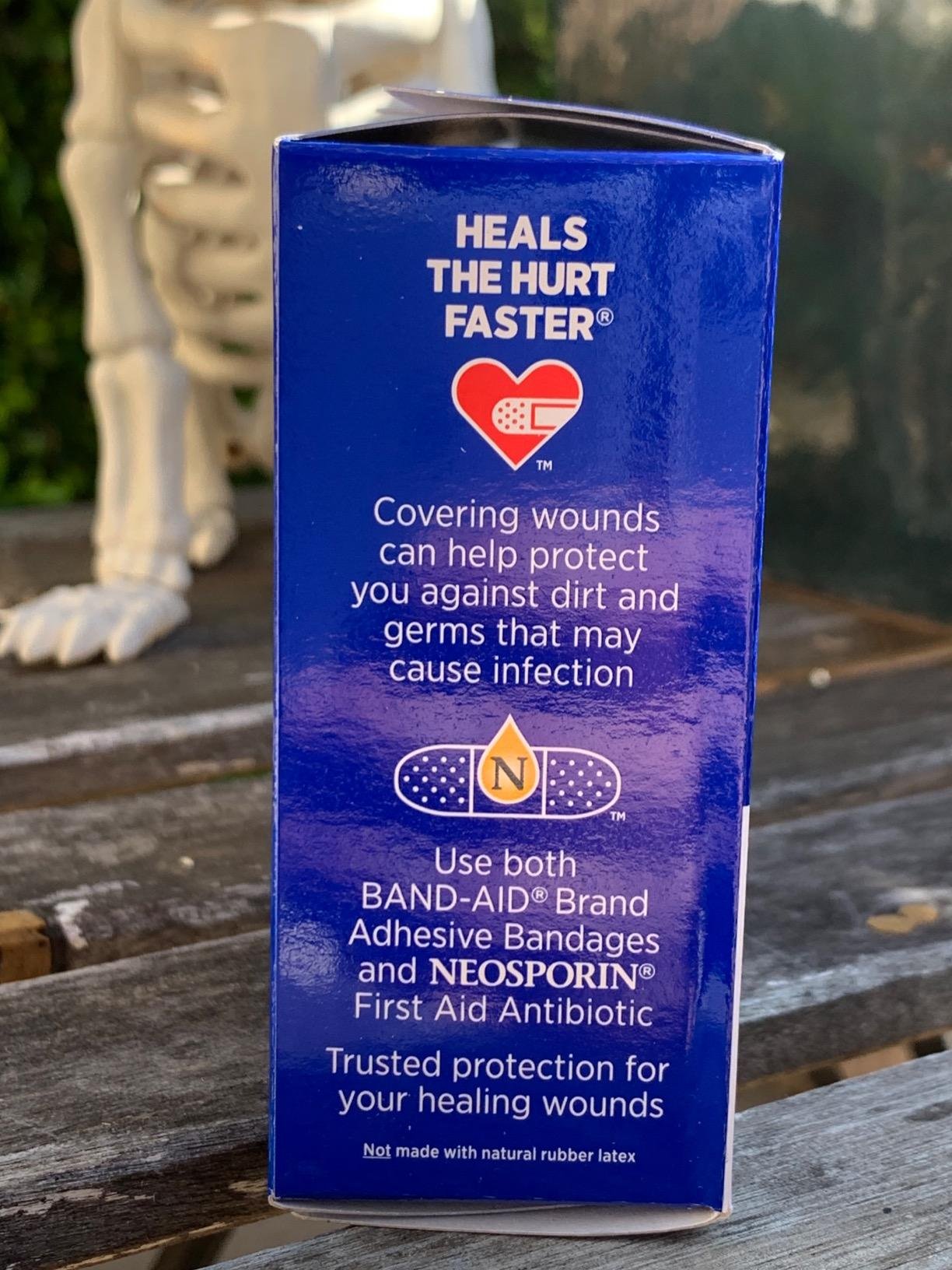 Band-Aid Brand Flexible Fabric Adhesive Bandages. Comfortable Flexible Protection & Wound Care of Minor Cuts & Scrapes. Quilt-Aid Technology to Cushion Painful Wounds. All One Size. 30 ct photo review