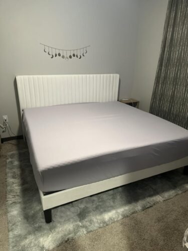 Queen Size 4 Piece Sheet Set - Comfy Breathable & Cooling Bed Sheets Set - Hotel Luxury Bedding for Women. Men. Kids. Teens. Boys & Girls - Deep Pockets. Soft and Wrinkle Free - Oeko-Tex - Dark Grey photo review