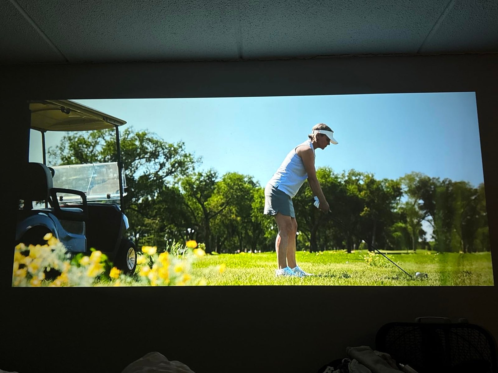 Official Licensed Google TV Smart Projector. HAPPRUN 4K UHD Home Theater with Dolby Sound. Wi-Fi & Bluetooth. Built-in Streaming Apps. Compatible with Games Consoles & Smartphone. Indoor & Outdoor Use photo review