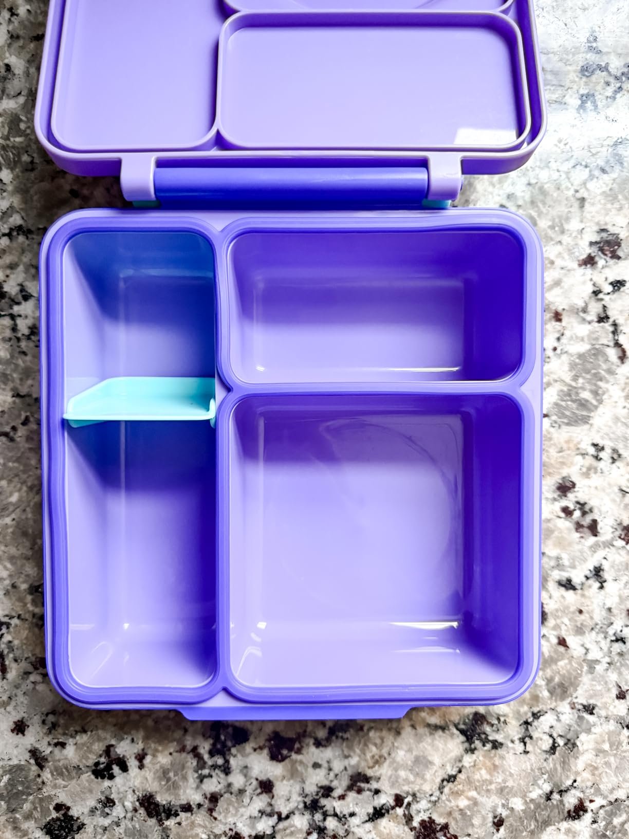 Omie OmieBox Bento Box for Kids - Insulated Lunch Box with Leak Proof Food Jar - 3 Compartments. 2 Temperature Zones - (Meadow) photo review