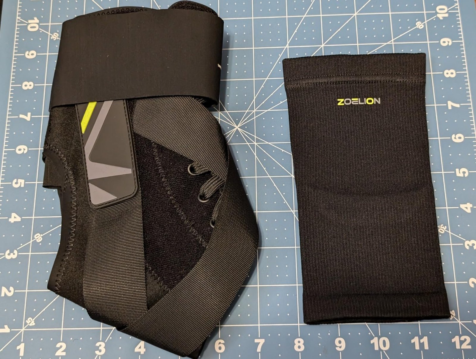 Quick Lace Up Ankle Brace with Side Stabilizing Pads. Slim Fit Ankle Support Brace. Adjustable & Breathable Ankle Support for Men Women. Ankle Stabilizer for Sprain.Injury Recovery.Sports.XL photo review