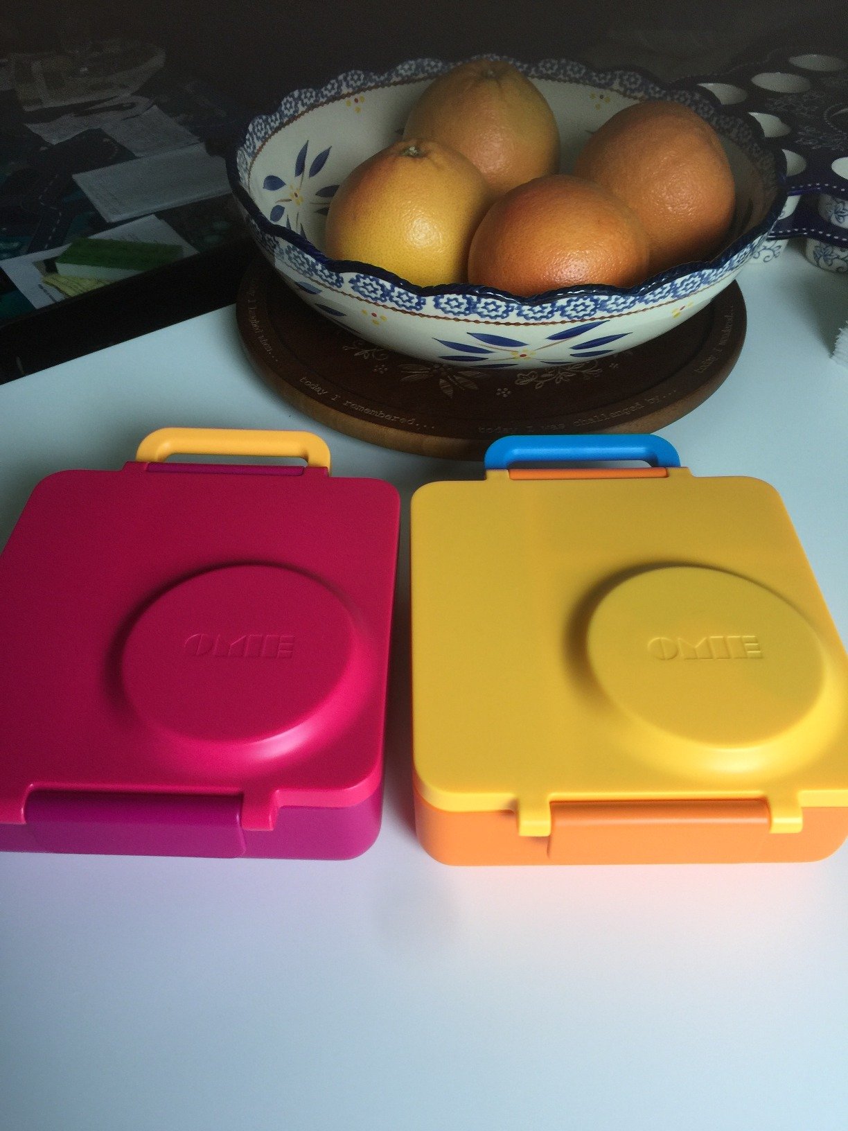 Omie OmieBox Bento Box for Kids - Insulated Lunch Box with Leak Proof Food Jar - 3 Compartments. 2 Temperature Zones - (Meadow) photo review