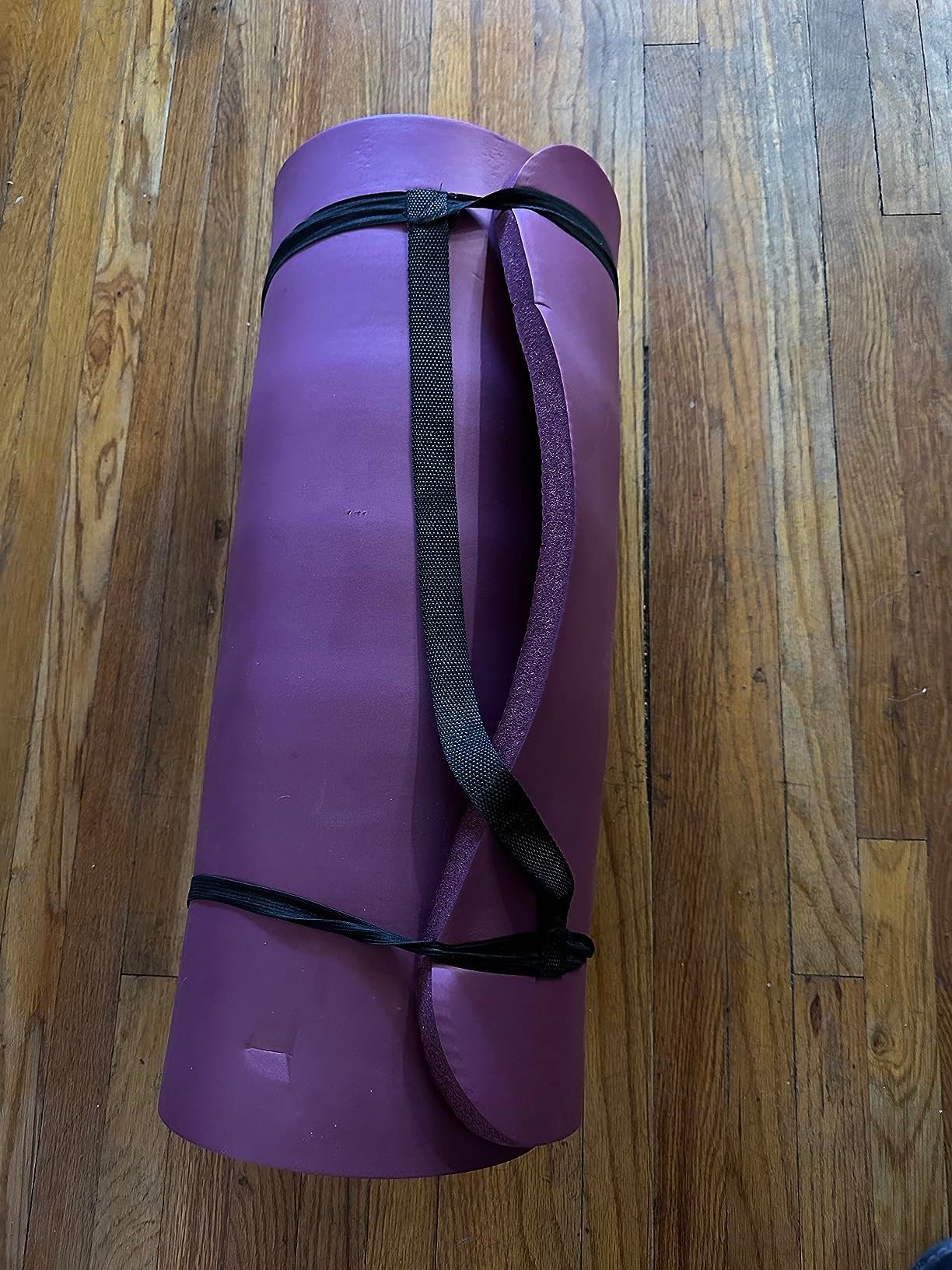 Retrospec Solana Yoga Mat 1 Thick w/Nylon Strap for Men & Women - Non Slip Exercise Mat for Home Yoga. Pilates. Stretching. Floor & Fitness Workouts photo review