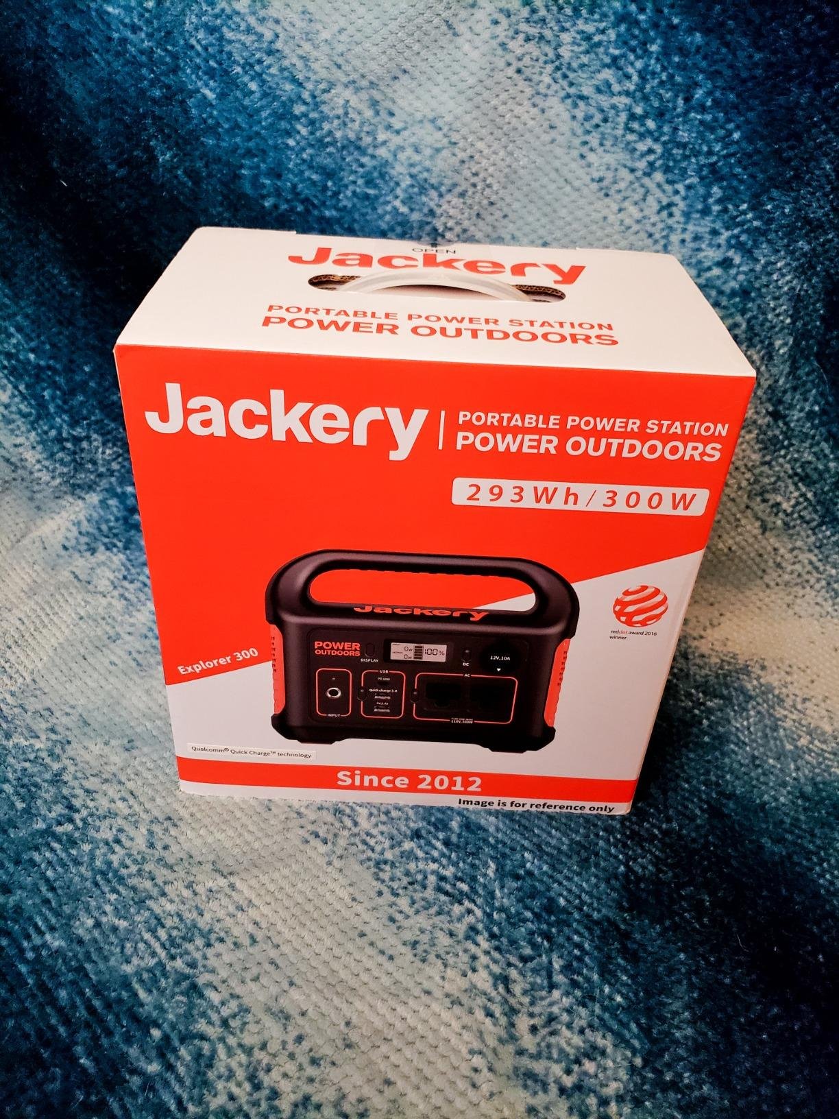 Jackery Portable Power Station Explorer 300. 293Wh Backup Lithium Battery. Solar Generator for Outdoors Camping Travel Hunting Blackout (Solar Panel Optional) photo review